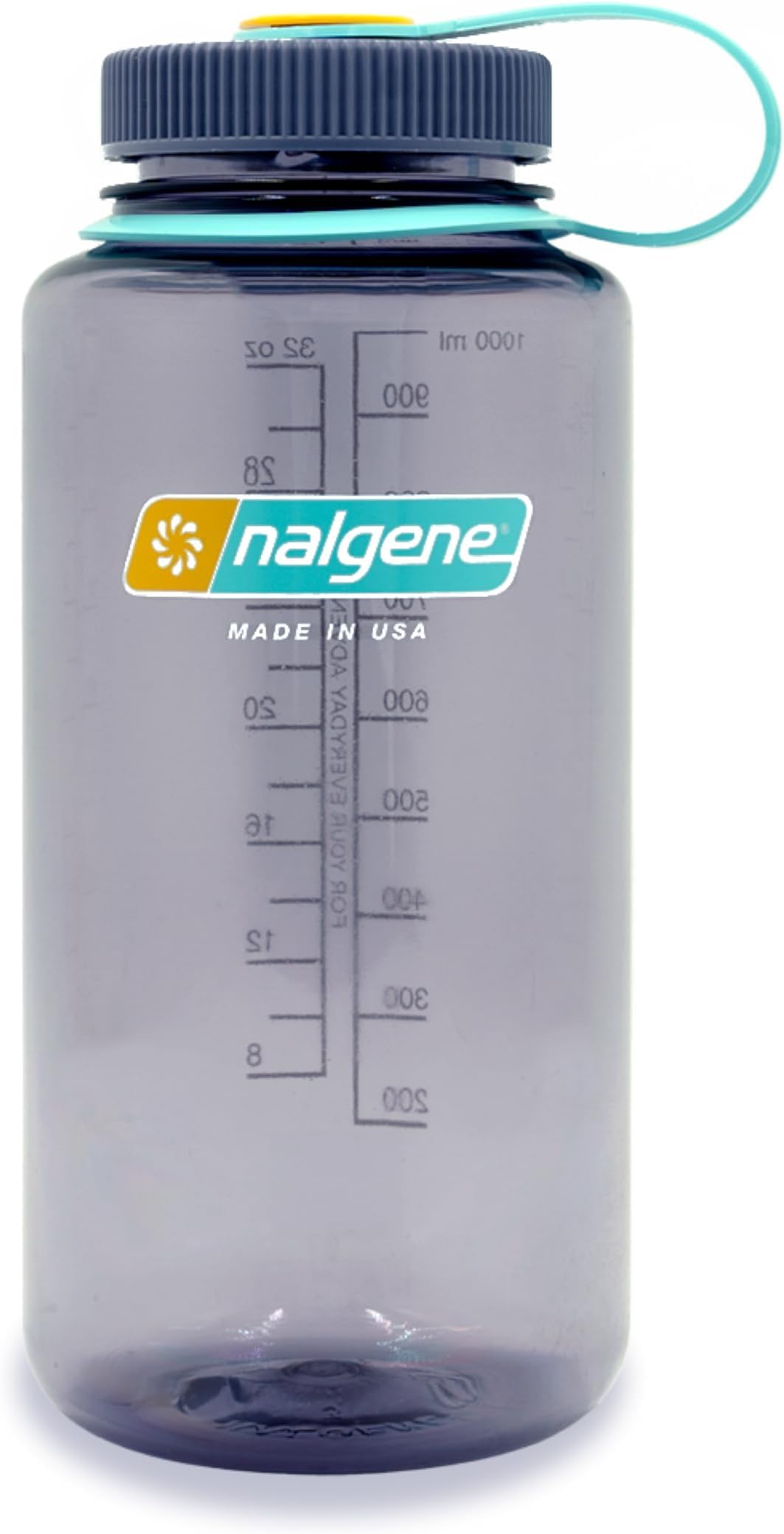 Nalgene 32 oz Wide Mouth Water Bottle, Amethyst