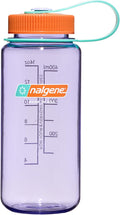 Nalgene 16 oz Wide Mouth Water Bottle, Amethyst