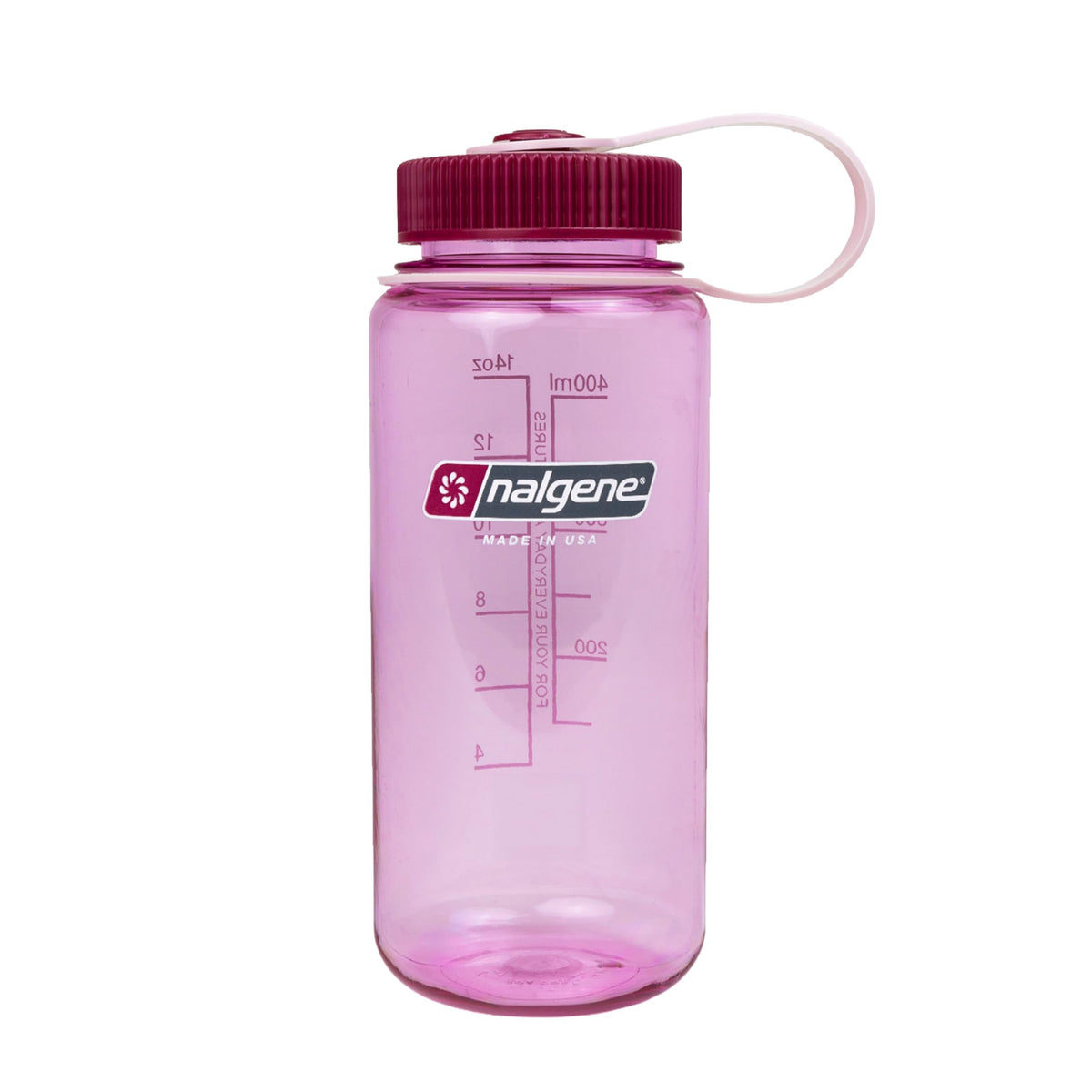 Nalgene 16 oz Wide Mouth Water Bottle, Amethyst